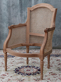 Fauteuil Bridge de Style Louis XVI