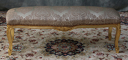 Banc style Louis XV raffiné et durable LES MEUBLES DOBOIS
