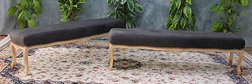 Banc style Louis XV meuble de luxe LES MEUBLES DOBOIS