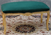 Bout de lit style Louis XV artisanal sur mesure LES MEUBLES DOBOIS