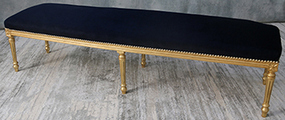 Banc style Louis XVI classique élégant LES MEUBLES DOBOIS