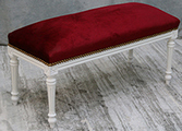 Banc style Louis XVI décoratif pour chambre LES MEUBLES DOBOIS
