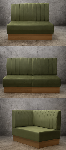 BANQUETTES MODERNE POUR RESTAURANT 