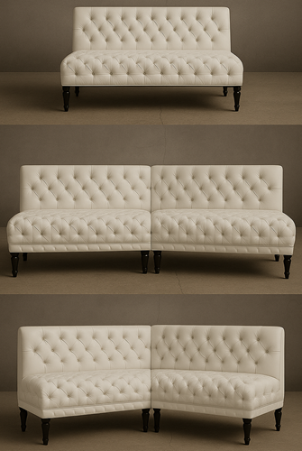 BANQUETTES DE STYLE POUR RESTAURANT