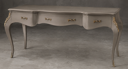 Bureau baroque laqué sur mesure couleur RAL au choix
