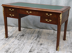 Bureau de Style EMPIRE avec Ornements Bronze - Bois Laqué ou Bois en Marqueterie
