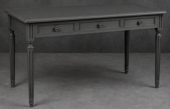 Bureau de style Louis XVI laqué sur mesure