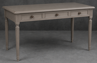 Bureau de style Louis 16 laqué pour bureau de direction