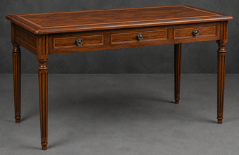 Bureau Louis XVI marqueterie sur mesure