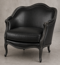 Canapé nid d’ange rouge style Louis XV - MEUBLES DOBOIS