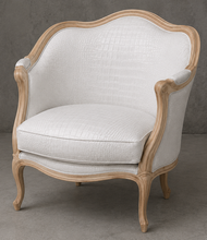 Canapé nid d’ange bois argenté style Louis XV - MEUBLES DOBOIS