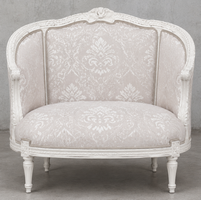 Canapé Nid d'Ange Style Louis XVI