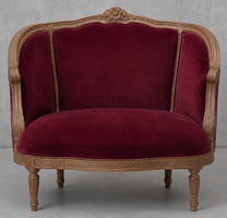 Canapé Nid d'Ange Style Louis XVI