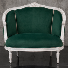 Canapé nid d'ange baroque style Louis XVI fabrication artisanale - Les Meubles Dobois