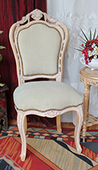 Chaise baroque style traditionnel LES MEUBLES DOBOIS