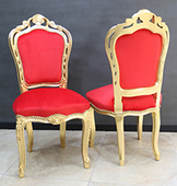 Chaise baroque d’inspiration royale LES MEUBLES DOBOIS