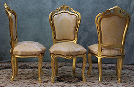 Chaise baroque de style Louis XV LES MEUBLES DOBOIS