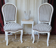 Chaise style Louis XV patine main ancienne Meubles Dobois