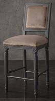 Chaise haute de bar Jacob Louis XVI pour cuisine moderne - Les Meubles Dobois