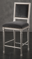 Chaise haute de bar Jacob Louis XVI pour hôtel - Les Meubles Dobois