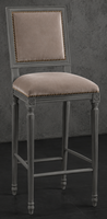 Chaise de bar Jacob Louis XVI patine artisanale - Les Meubles Dobois