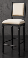 Chaise de bar Jacob Louis XVI sculptée à la main - Les Meubles Dobois