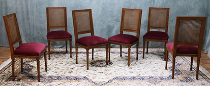 Chaise Jacob bois sculpté élégance classique LES MEUBLES DOBOIS