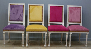 Chaise Jacob design classique raffiné LES MEUBLES DOBOIS