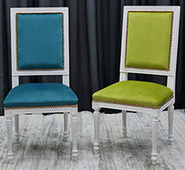 Chaise Jacob bois doré raffiné LES MEUBLES DOBOIS