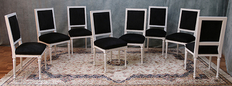 Chaise Jacob de luxe style château LES MEUBLES DOBOIS