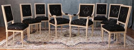 Chaise Jacob Louis XVI luxe et tradition LES MEUBLES DOBOIS