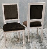 Chaise Jacob Louis XVI sobre et élégante LES MEUBLES DOBOIS