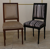 Chaise Jacob Louis XVI élégance royale LES MEUBLES DOBOIS