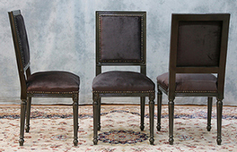 Chaise Jacob Louis XVI de style ancien LES MEUBLES DOBOIS