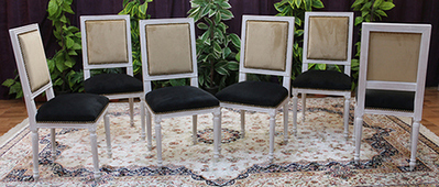 Chaise Jacob Louis XVI inspiration Versailles LES MEUBLES DOBOIS