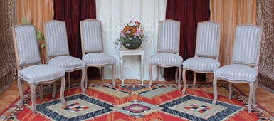 Chaise style Louis XV de luxe sur mesure LES MEUBLES DOBOIS