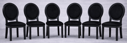 Chaises Médaillon de Style Campagnard