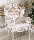 Fauteuil Versailles baroque haut de gamme Meubles Dobois