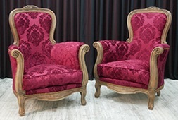 Fauteuil Bergère Cabriolet Style Louis XV
