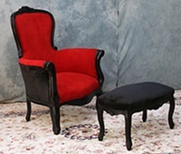 Fauteuil Bergère Cabriolet Style Louis XV