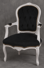 Fauteuil cabriolet de réception style Louis XV - LES MEUBLES DOBOIS