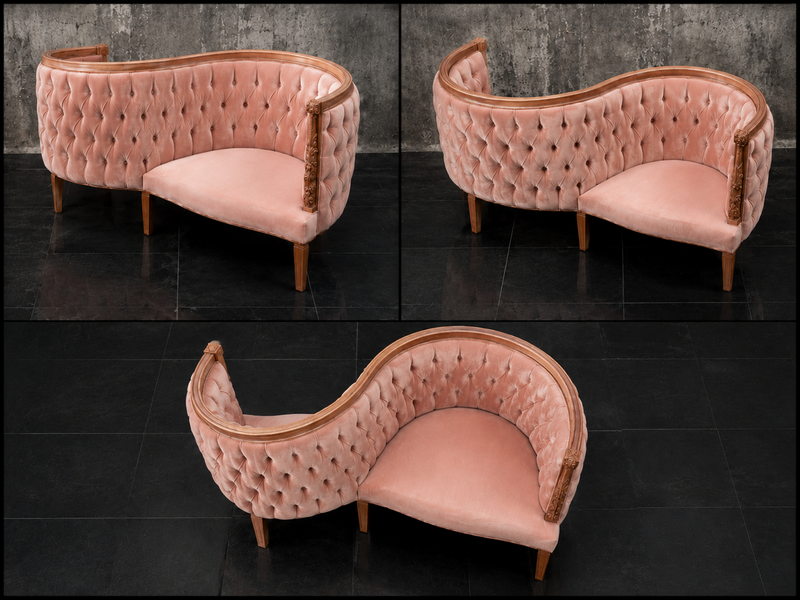 Fauteuil confident 2 places moderne finition sur mesure Meubles Dobois