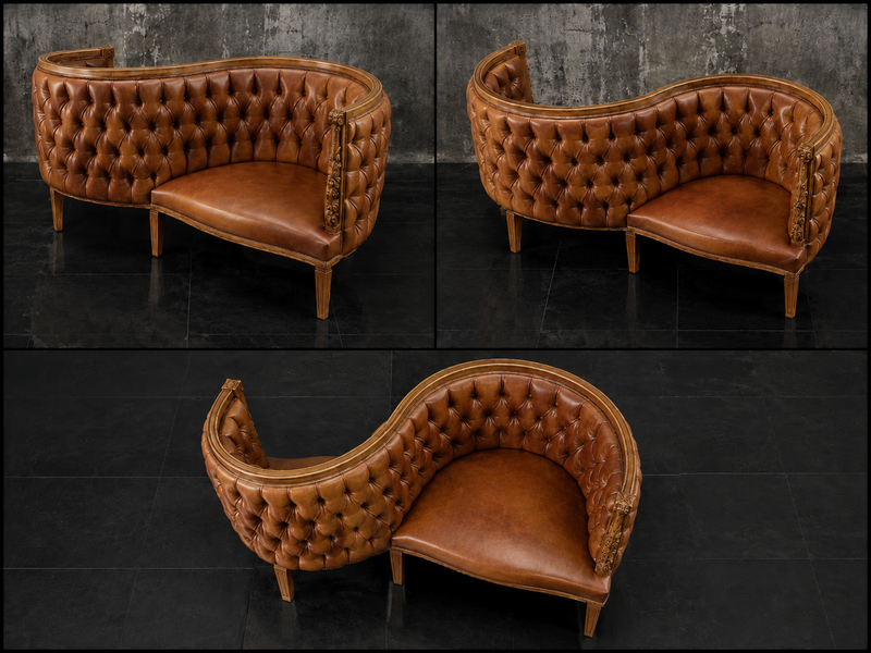 Fauteuil confident 2 places moderne bois clair Meubles Dobois