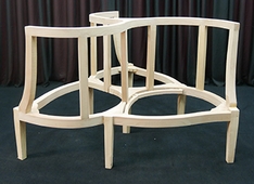 Fauteuil indiscret 3 places style baroque finition soignée MEUBLES DOBOIS