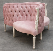 Fauteuil Indiscret 3 places de Style Louis XVI