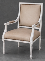 Chaise Jacob avec accoudoirs de Style Louis XVI – LES MEUBLES DOBOIS