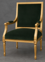 Fauteuil Jacob avec accoudoirs pour bureau de direction – LES MEUBLES DOBOIS