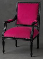 Fauteuil Jacob de salon en bois sculpté – LES MEUBLES DOBOIS