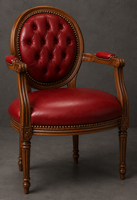 Fauteuil de salon Médaillon moderne - LES MEUBLES DOBOIS