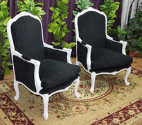 Fauteuil Bergère à la Reine Style Régence